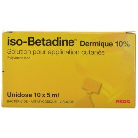 Iso Betadine Dermique 10% Unidose flacon 10x5ml