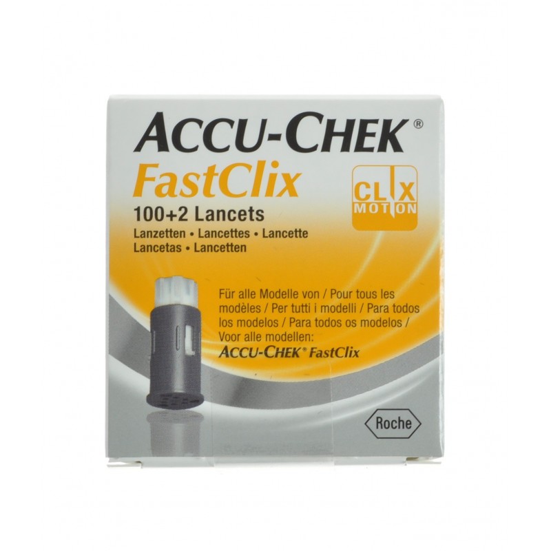 Accu Chek Mobile Fastclix Lancets 17x6 5208475001 - Acheter en ligne