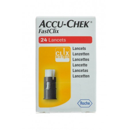 Accu Chek Mobile Fastclix Lancets 4x6 5208459001 - Acheter en ligne Accu Chek Mobile Fastclix Lancets 4x6 5208459001 - Acheter en ligne