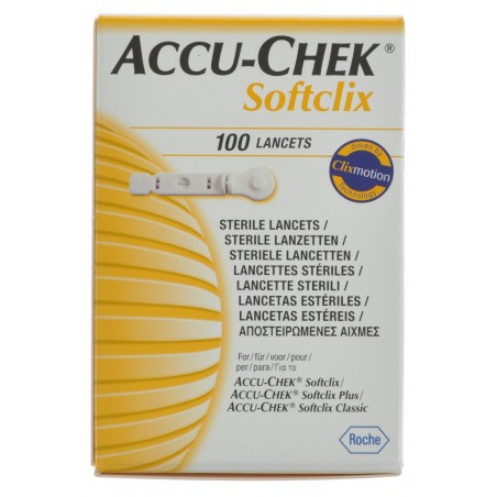 Accu Chek Softclix Lancet 100 3307506001 - Acheter en ligne Accu Chek Softclix Lancet 100 3307506001 - Acheter en ligne