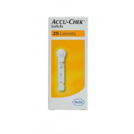 Accu Chek Softclix Lancet 25 3307492001 - Acheter en ligne Accu Chek Softclix Lancet 25 3307492001 - Acheter en ligne