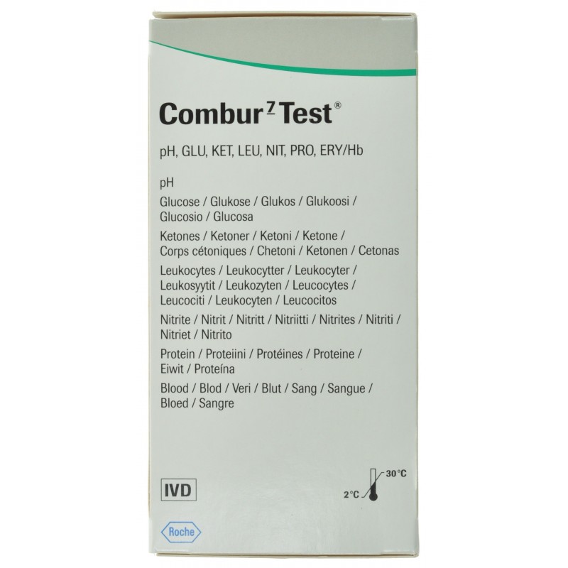 Combur 7 Test Strips 100 11008552191