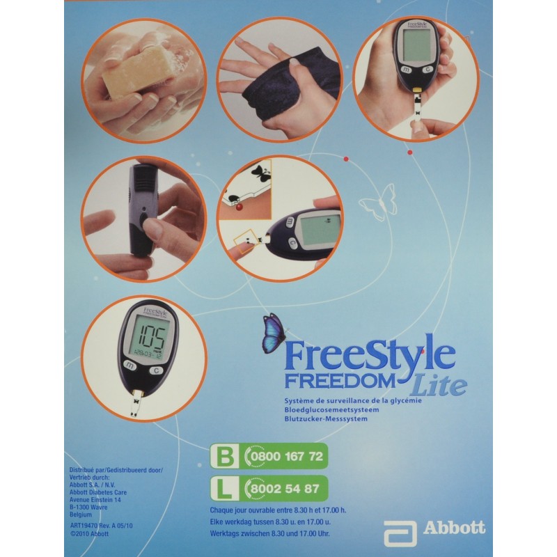 Abbott Startkit Freestyle Freedom Lite Trajet Soi