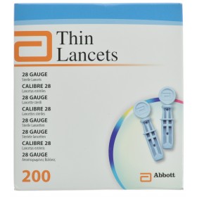 Precision Thin Lancets 28G Steriel 200 7084901