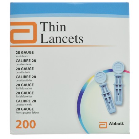 Precision Thin Lancets 28G Steriel 200 7084901 Precision Thin Lancets 28G Steriel 200 7084901