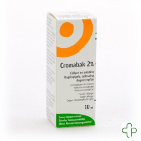 Cromabak Collyre 2% 10ml